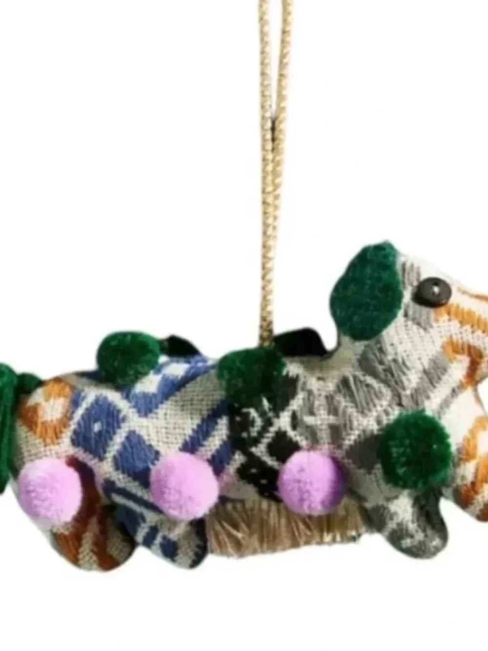 NWT Anthropologie Pup Dog Dachshund Christmas Ornament